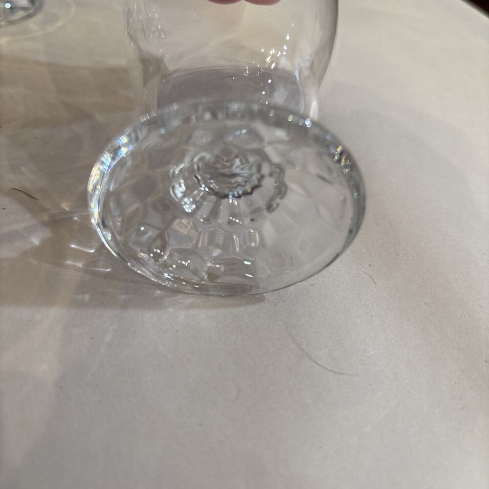 Fostoria American Lady Crystal Oyster Cocktail Glasses - (Set of 8) 4oz Footed - Picture 3 of 10